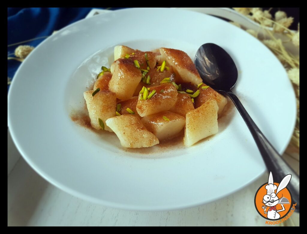 Kopytka serowe z cukrem