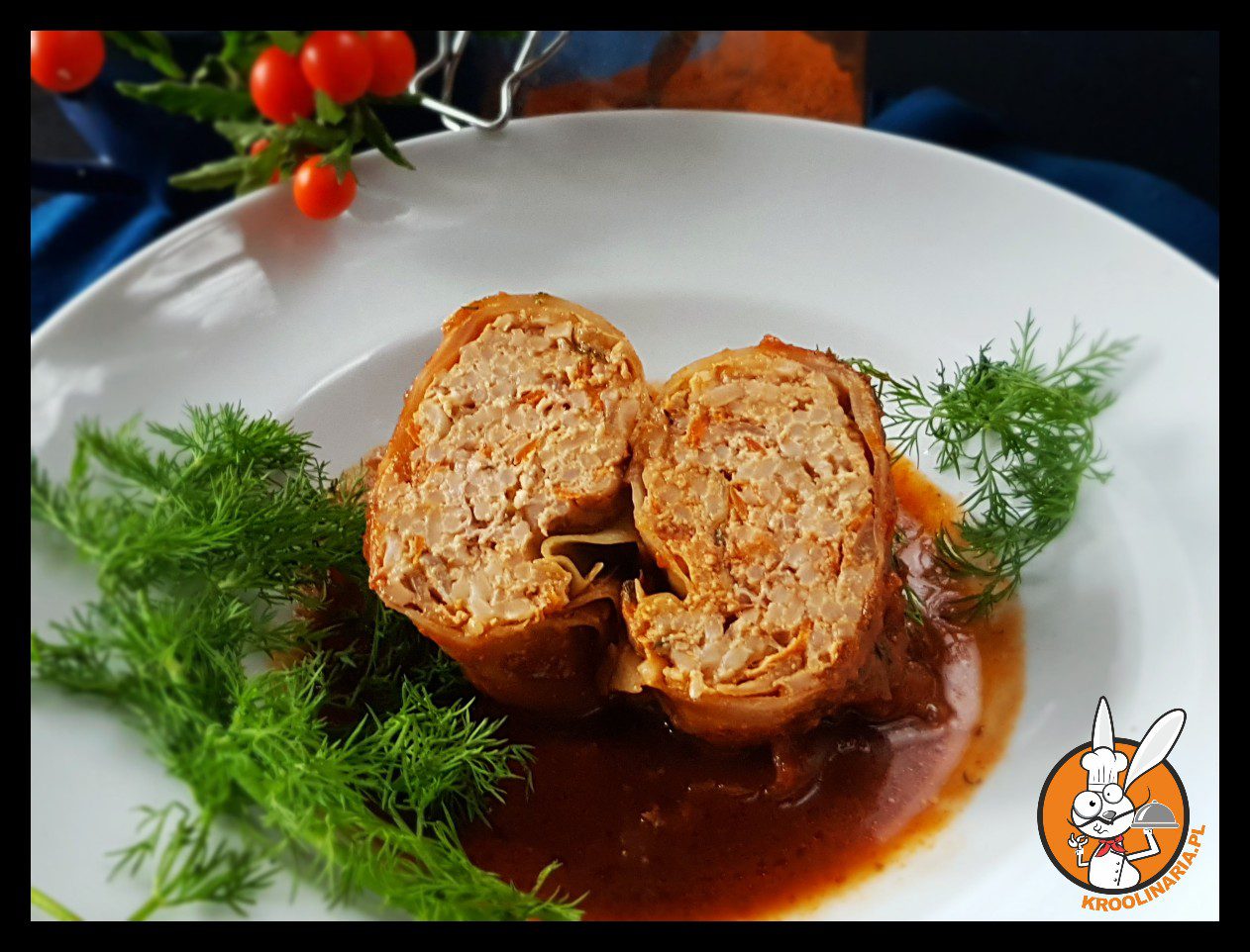 Gołąbki z mięsem i cukinią