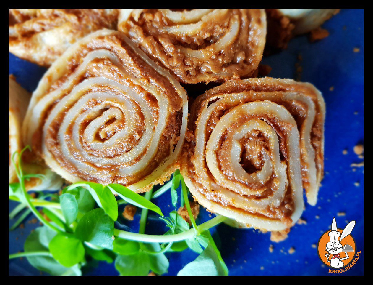 Naleśniki z kremem ciasteczkowym lotus biscoff