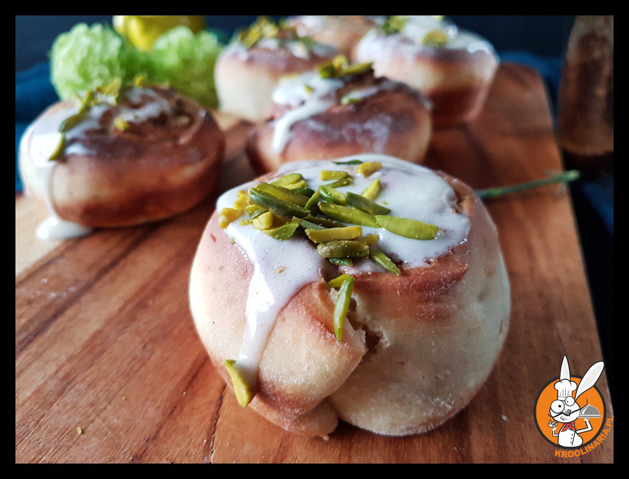 Ślimaczki drożdżowe z nadzieniem makowym