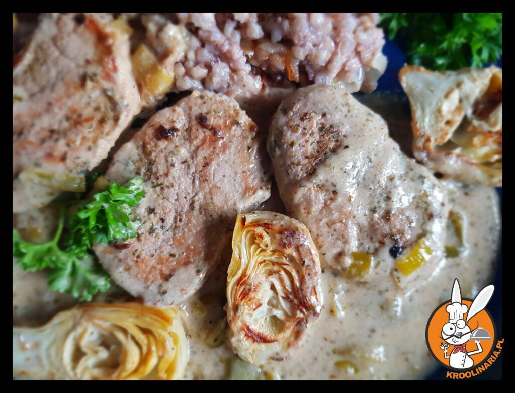 polédwiczki w sosie 