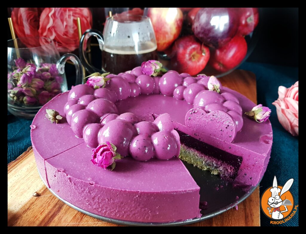 ciasto z żelką i kremem 