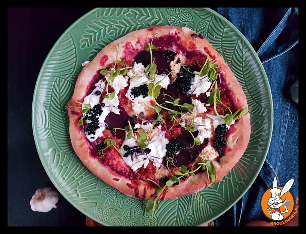 pizza z burakiem 