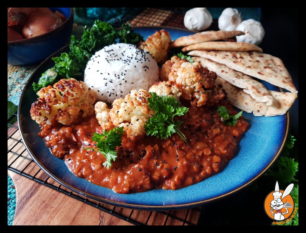 kalafior w sosie pomidorowym 