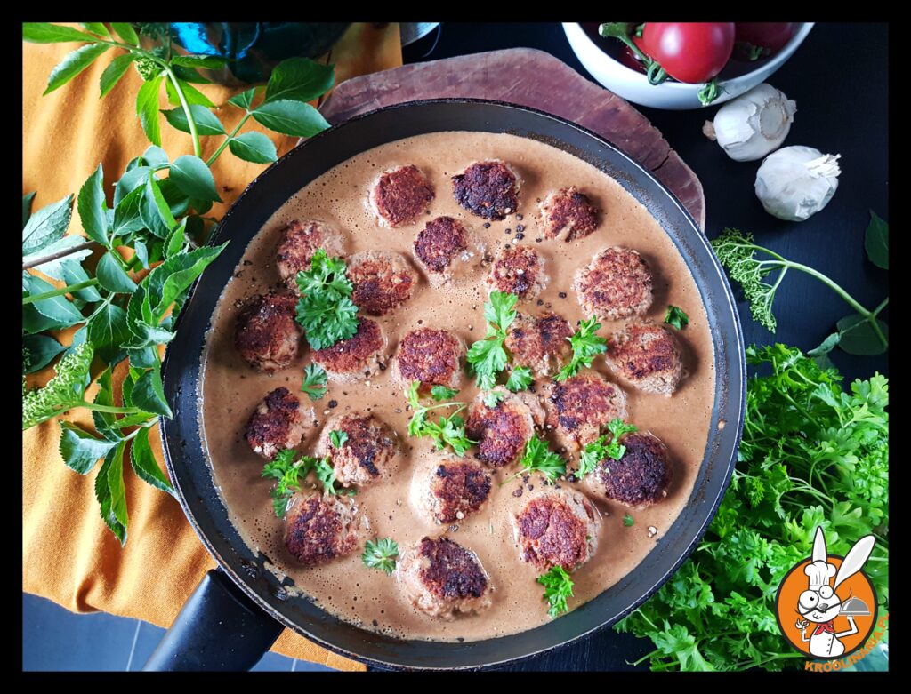 pulpety w sosie pieprzowym 