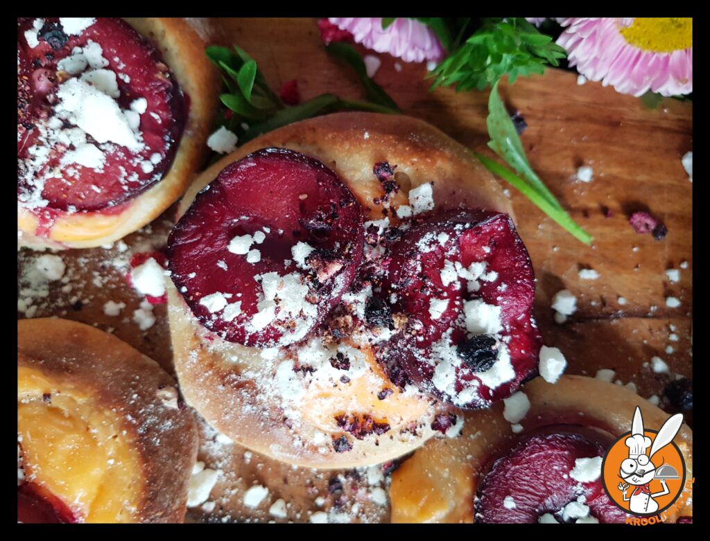 drożdżówki z serem 