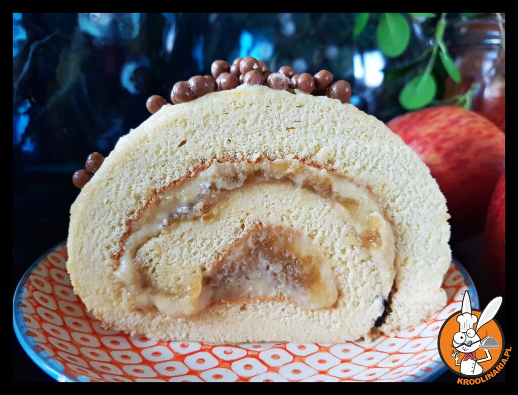rolada z kremem 