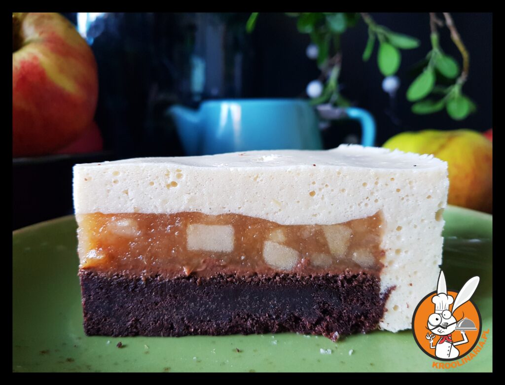 ciasto z praonymi jabkami