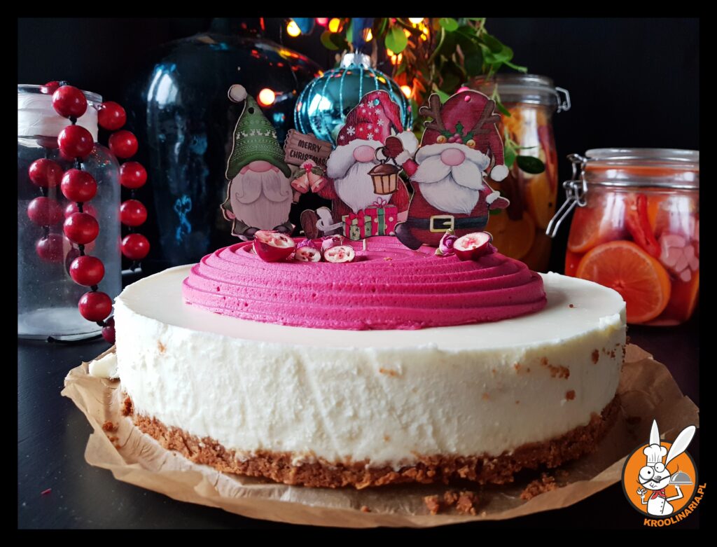 ciasto z musem żurawinowym 