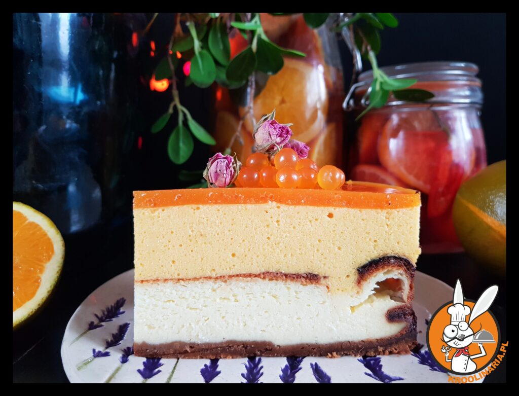 śmietanowiec z musem 